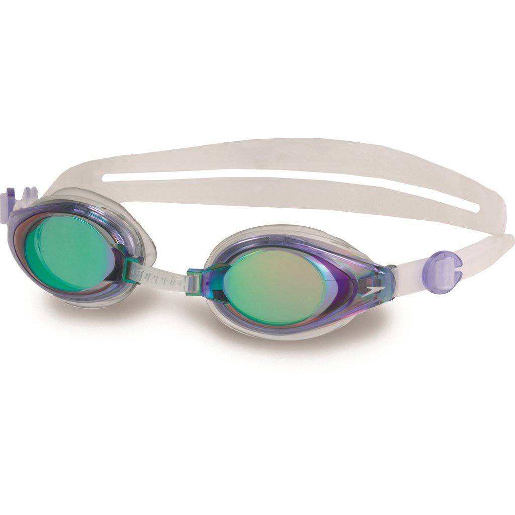 Очки для плавания Speedo Mariner mirror белые  купить,NaN
