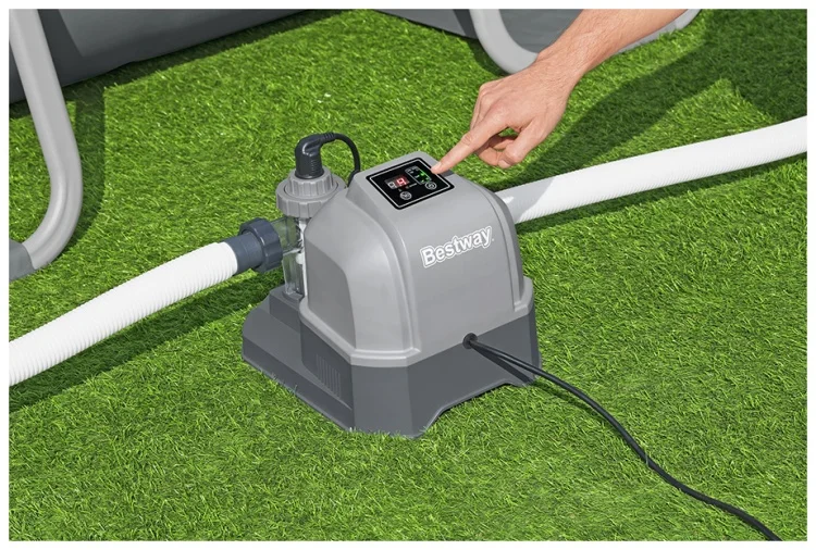 Хлоратор для бассейна Bestway Hydrogenic 58775 серый купить,NaN