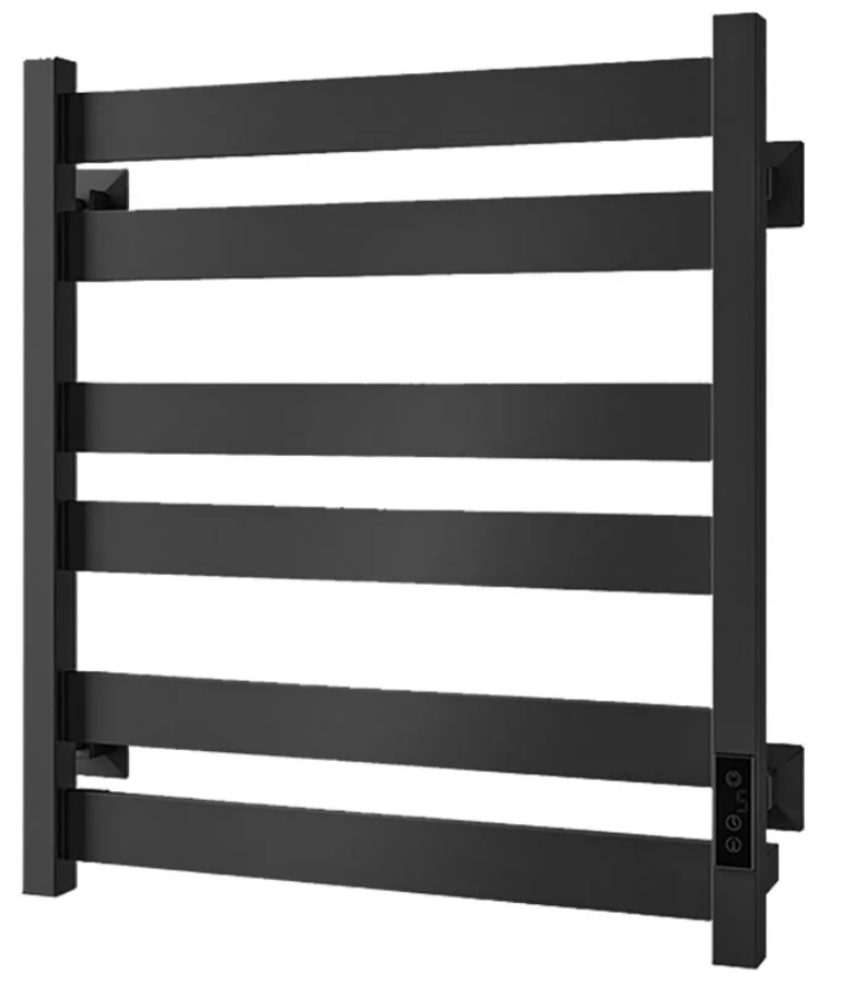 Полотенцесушитель Veconi Piatto P6050B 56х60см черный
