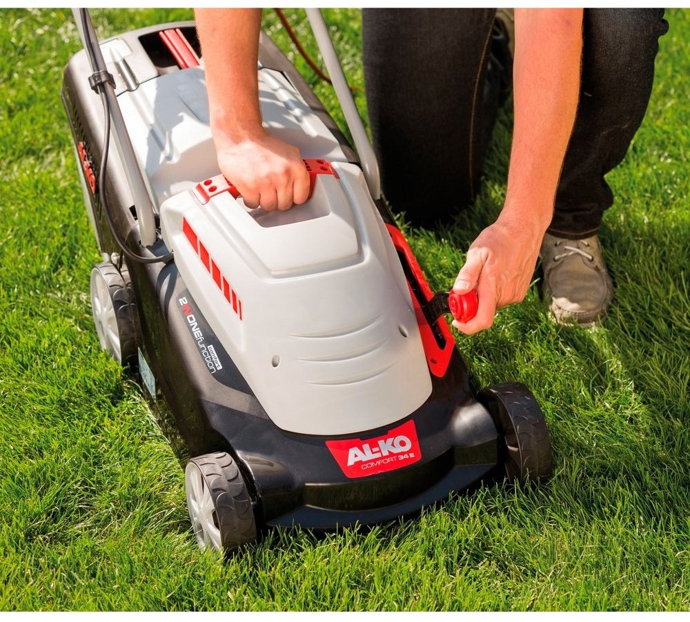 Газонокосилка колесная электрическая AL-KO 112857 Comfort 34 E купить,NaN