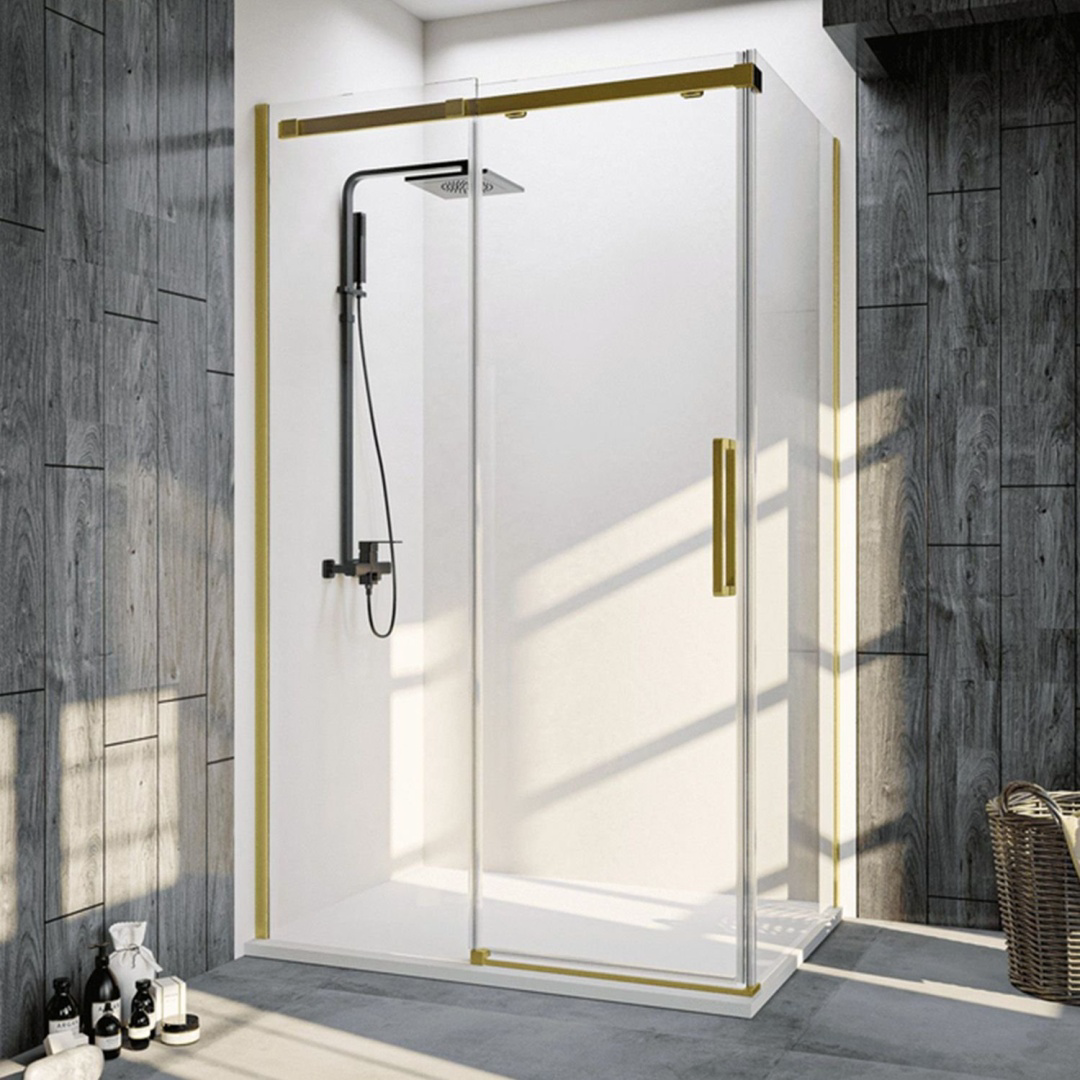 Панель боковая Veconi KP06G-100-01-C4 100х195см золото