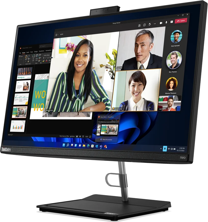 Моноблок Lenovo ThinkCentre Neo 30a 12JUA00400 27" Black купить,NaN