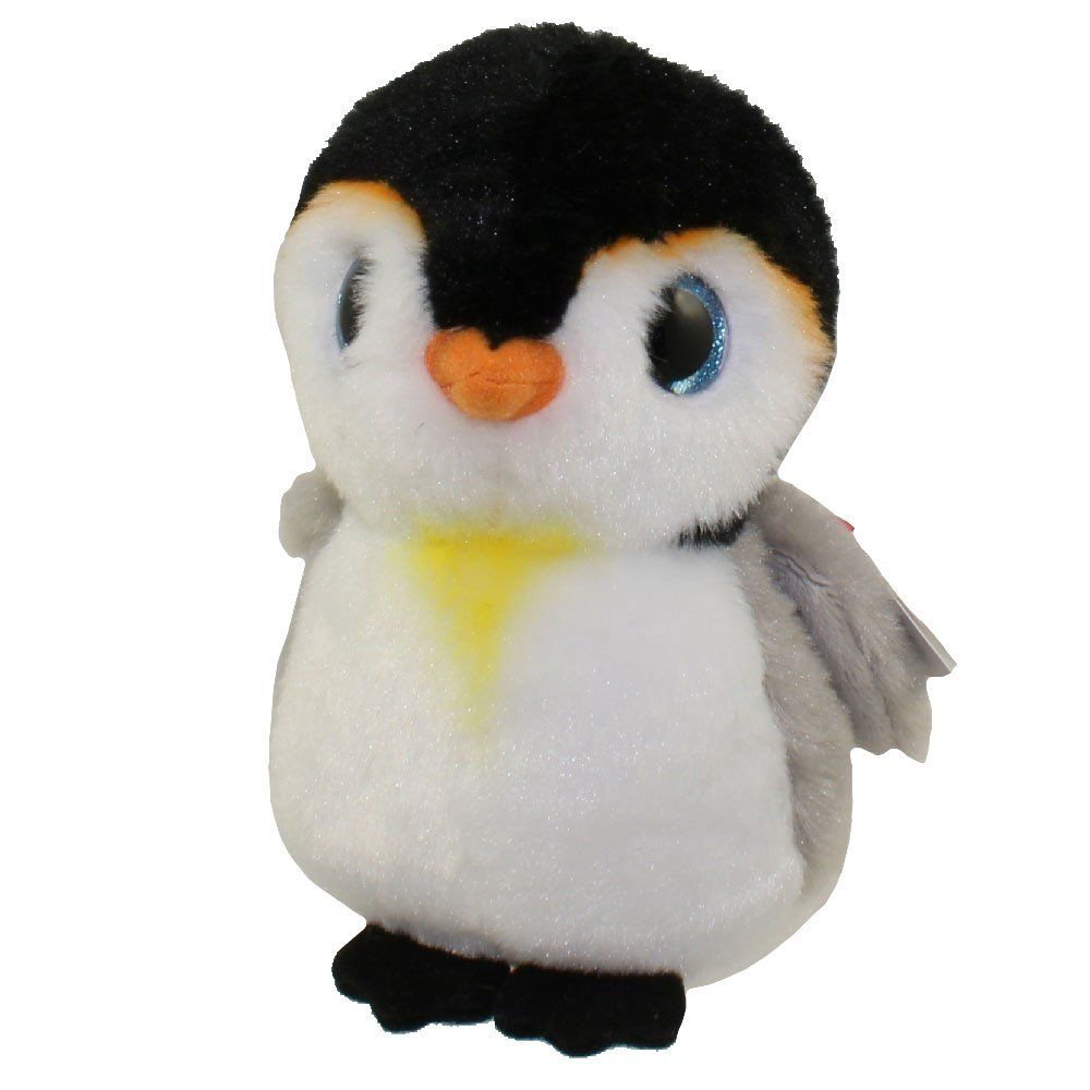 Мягкая игрушка TY Beanie Babies  Пингвин Pongo 15см купить,NaN