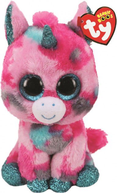 Мягкая игрушка TY Beanie Boo's  Единорог Аква 15см  купить,NaN