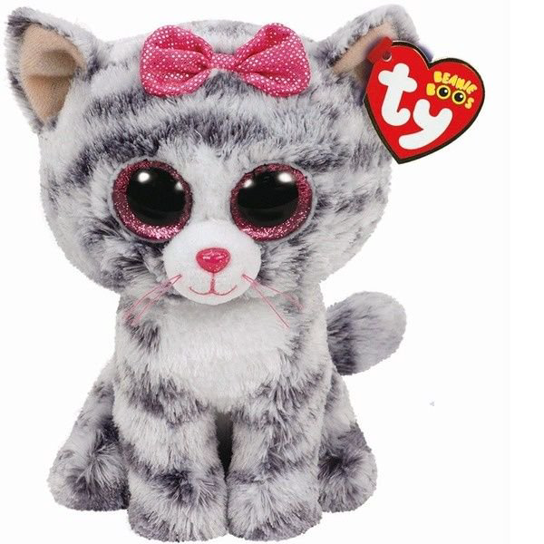 Мягкая игрушка TY Beanie Boo's Кошка Kiki 15см купить,NaN