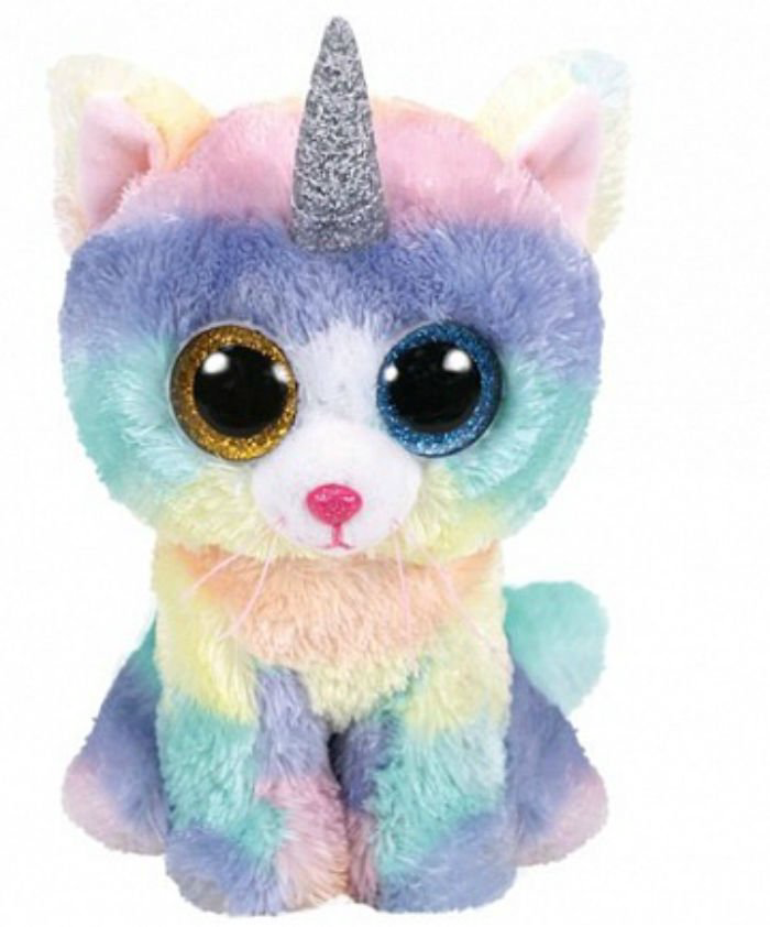 Мягкая игрушка TY Beanie Boo's Кошка Heather 15см купить,NaN