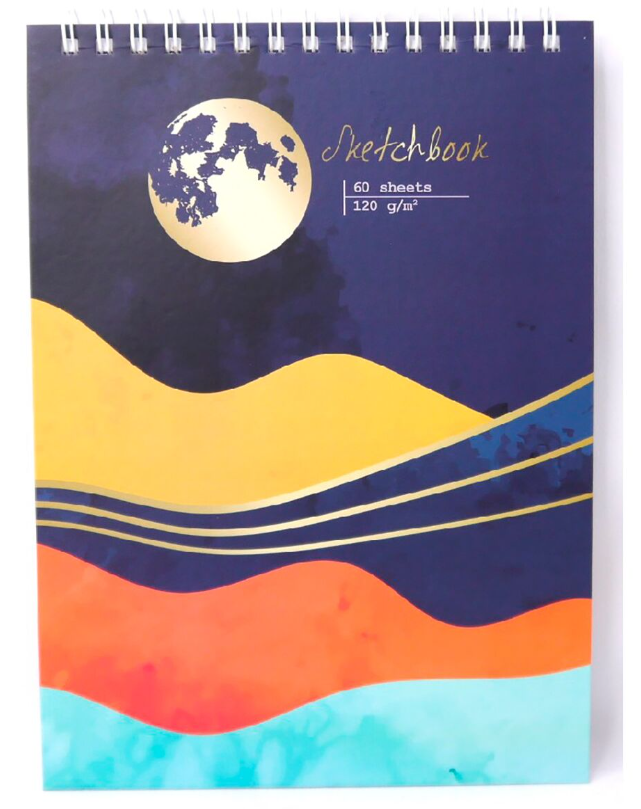 Альбом для рисования Академия Холдинг Ноктюрн 120 г/м2 А4 60 л 10732-EAC купить,NaN