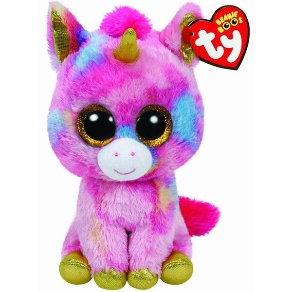 Мягкая игрушка TY Beanie Boo's  Единорог Fantasia 15см купить,NaN