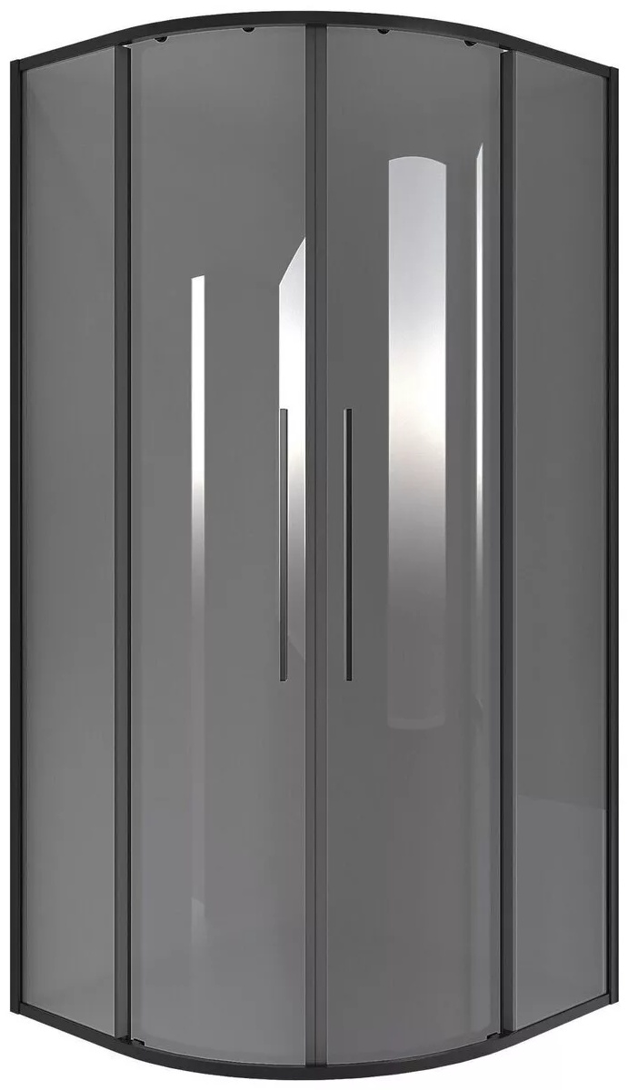 Душевое ограждение Niagara NG-2825-34BLACK 80х80х195см
