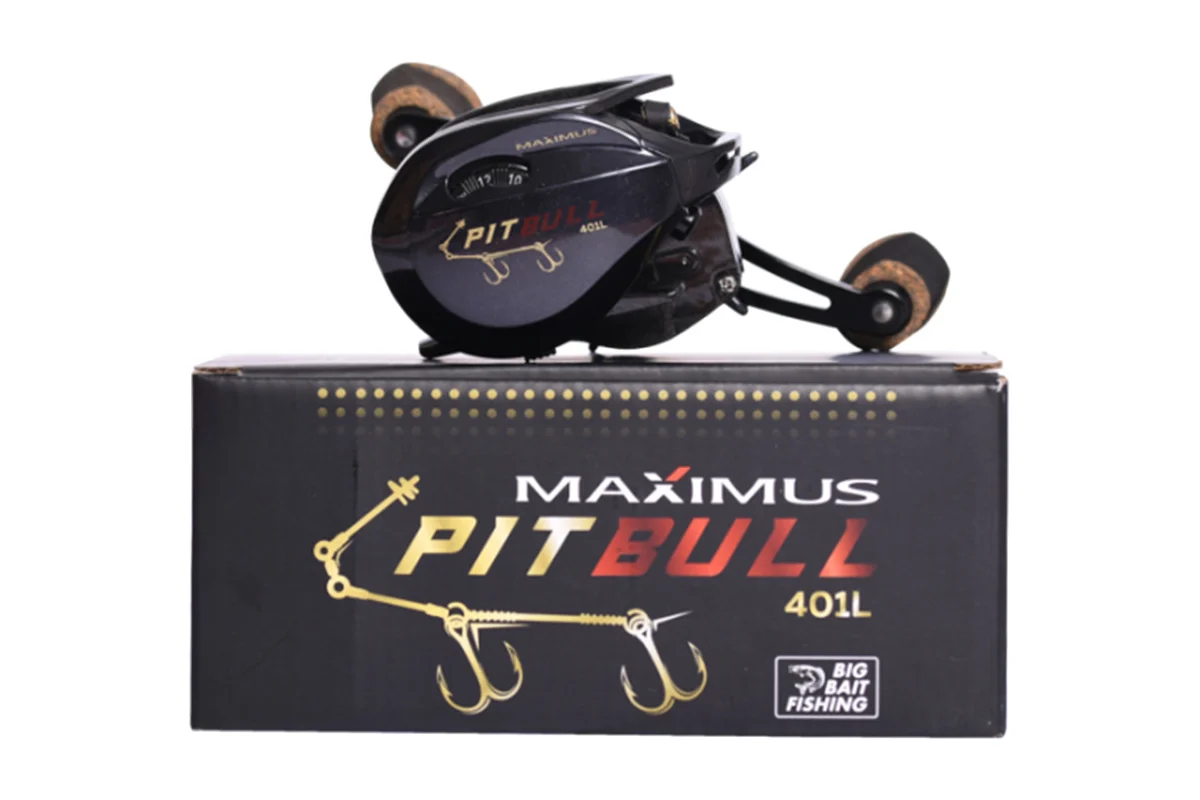 Катушка мультипликаторная Maximus Pitbull BBF 401L купить,NaN