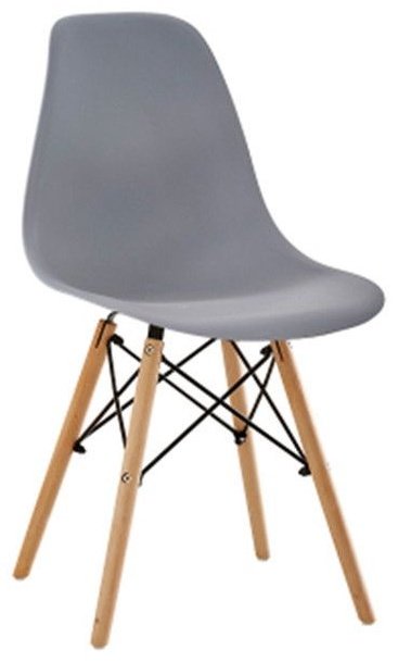 Стул Mebel Style Neywood, 76x50x50 см, серый купить,NaN