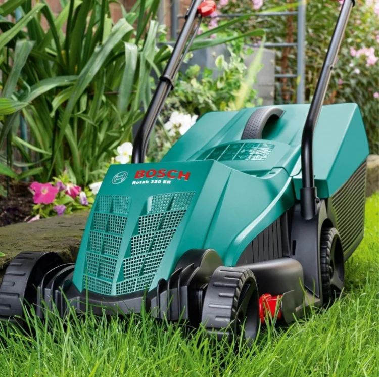 Газонокосилка Bosch Rotak 320ER 06008A600A - ForteMarket Газонокосилка Bosch Rotak 320ER 06008A600A купить,0