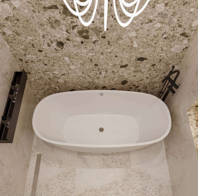 Ванна Veconi Imperia 160х75см белый купить,NaN