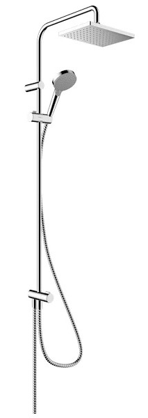 Душевая система с переключателем Hansgrohe Vernis Shape Showerpipe 26282000 купить,NaN
