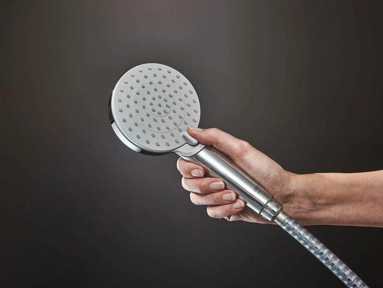 Душевая система с переключателем Hansgrohe Vernis Shape Showerpipe 26282000 купить,NaN
