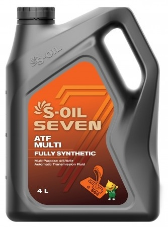 Трансмиссионное масло S-Oil Seven ATF Multi 4л