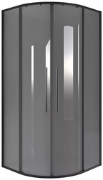 Душевое ограждение Niagara NG-2825-34BLACK 80х80х195см