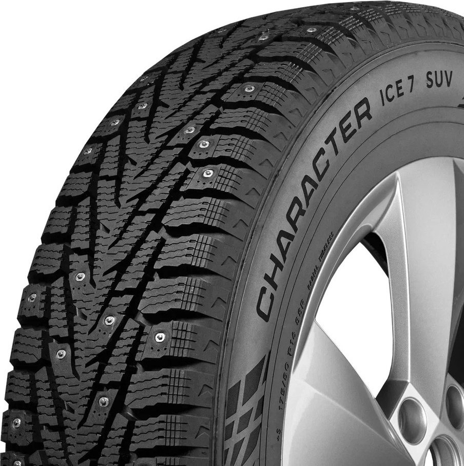 Ikon Tyres (Nokian) Character Ice 7 SUV 235/55 R18 104 T с шипами купить,NaN