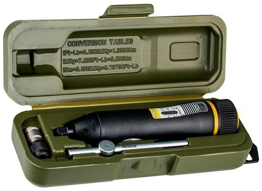 Proxxon отвертка динамометрическая 23348 1/4х160 мм, 1 шт.
