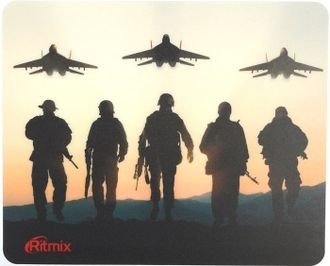 Коврик для мыши Ritmix MPD-020 Action 220x180x1 мм рисунок купить,NaN