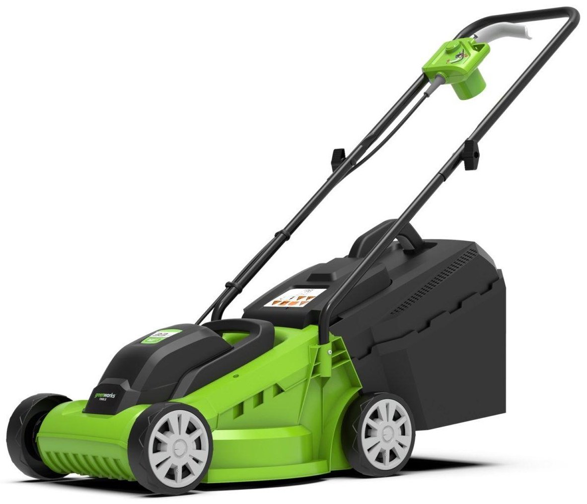 Газонокосилка колесная электрическая Greenworks GLM1232 2502207 купить,NaN