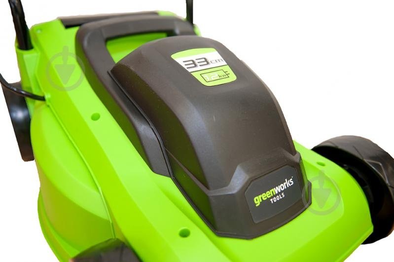 Газонокосилка колесная электрическая Greenworks GLM1232 2502207 купить,NaN