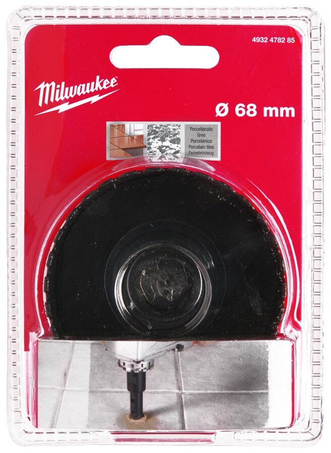 Сверло Milwaukee 4932478285 68 мм, 1 шт. купить,NaN