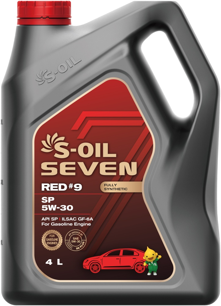 Моторное масло S-OIL Seven Red 9 SP 5W-30 4л купить,NaN