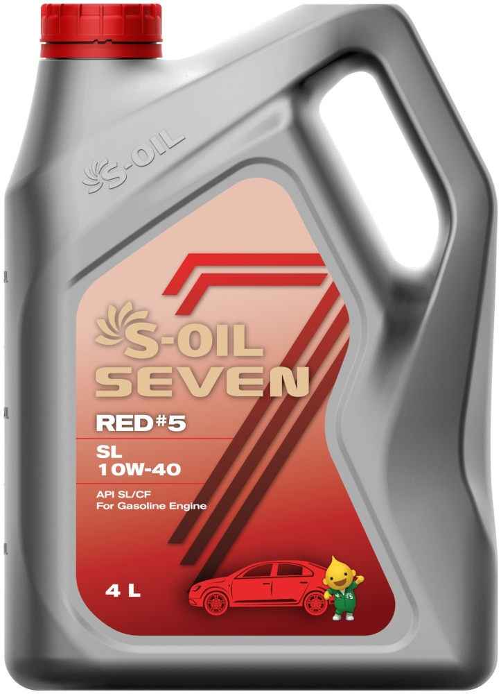 Моторное масло Моторное маслоS-Oil RED 5 10W-40 4л купить,NaN