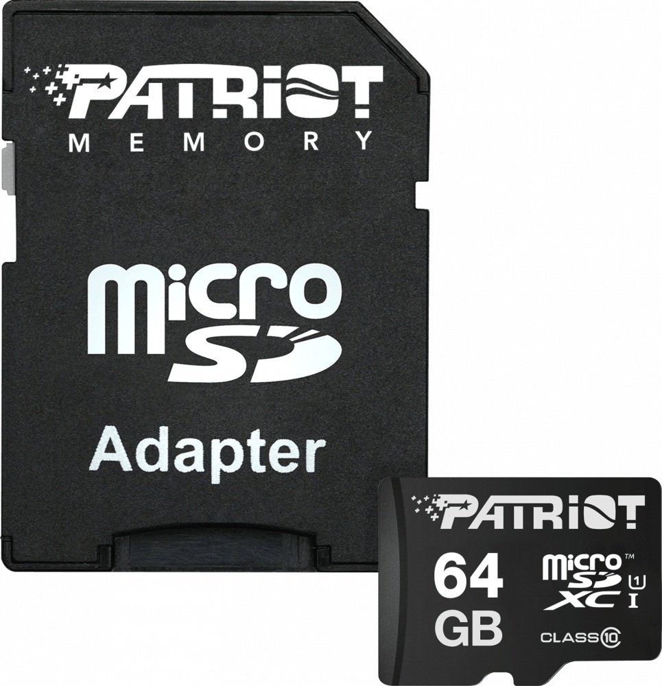 Карта памяти Patriot LX Series PSF64GMCSDXC10 64GB купить,NaN