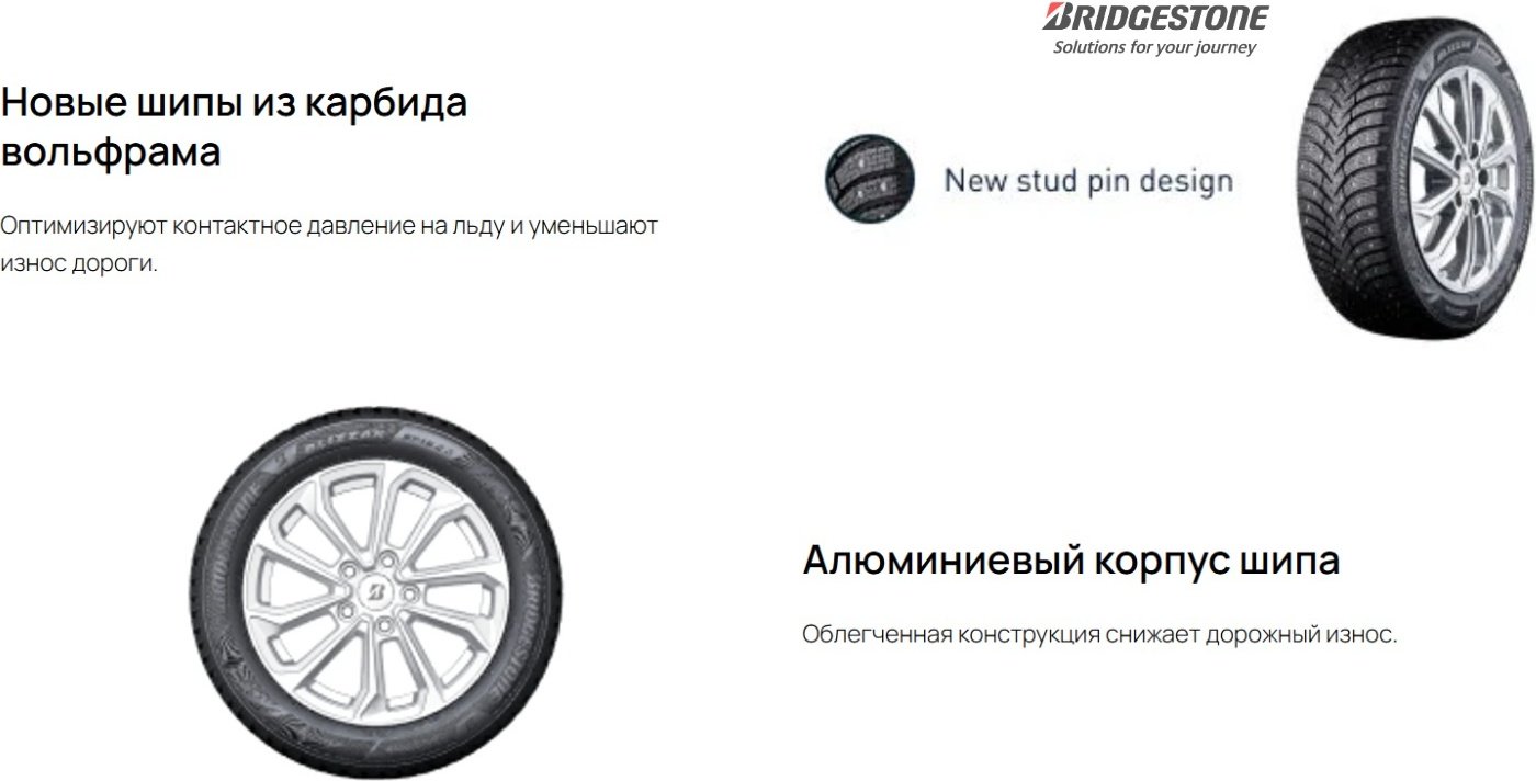 Bridgestone BLIZZAK SPIKE 3 225/60 R17 103 T с шипами купить,NaN
