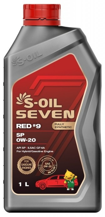 Моторное масло Синтетическое S-OIL Seven 0W-20 1л купить,NaN