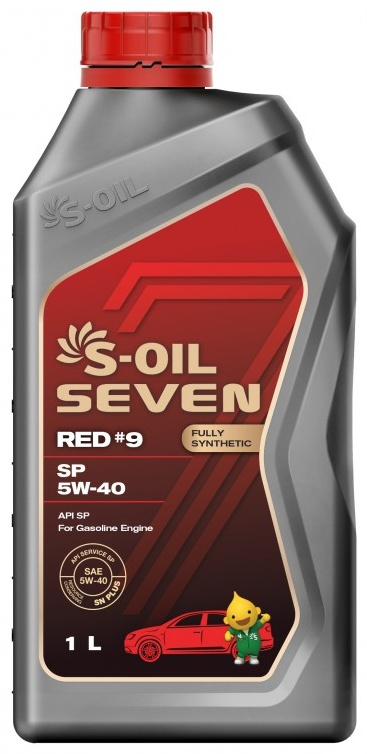 Моторное масло S-Oil Red #9 5W-40 1 л купить,NaN