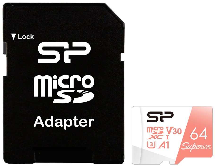 Карта памяти Silicon Power Secure Digital XC SP064GBSTXDV3V20SP 64 Гб купить,NaN