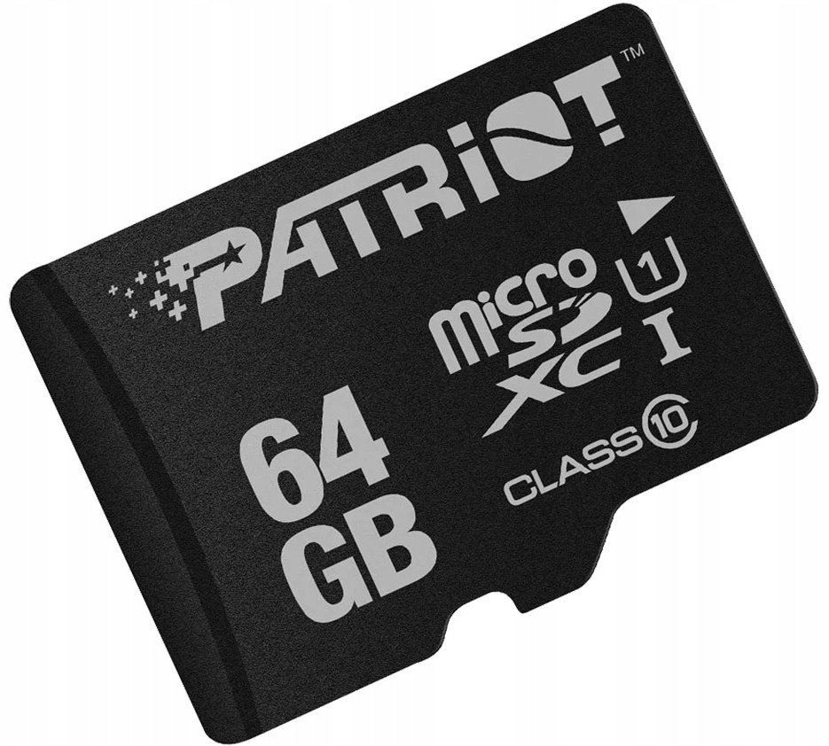 Карта памяти Patriot PSF64GMDC10 64 Гб купить,NaN