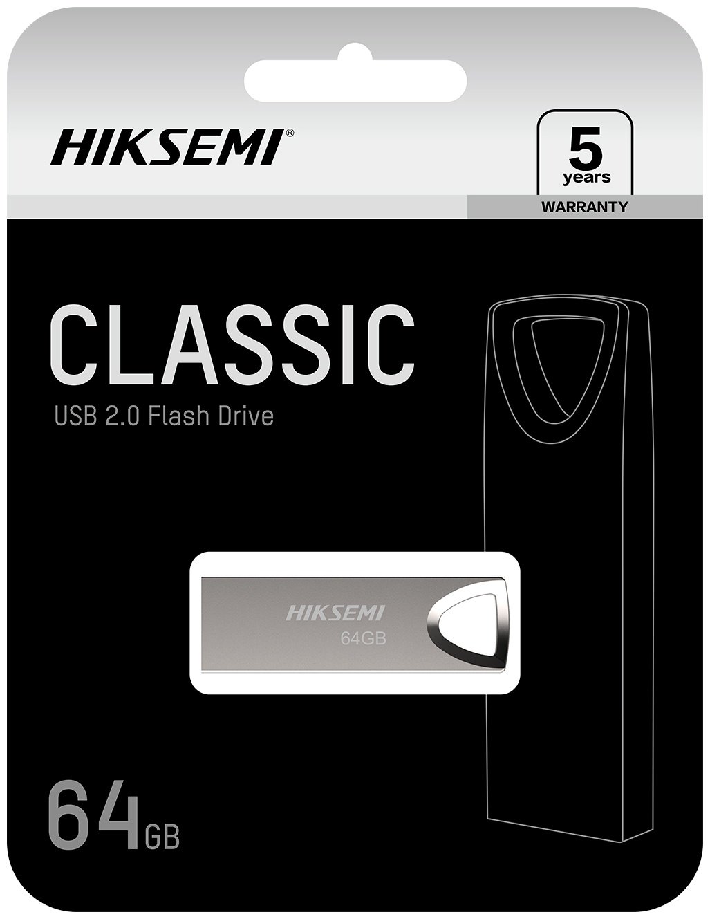 USB Flash карта Hiksemi HS-USB-M200 64G Silver 64 Гб купить,NaN