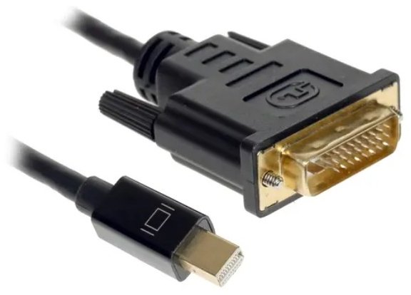 Кабель Cablexpert CC-mDPM-DVIM-6 mini DisplayPort - DVI 1.8 м купить,NaN