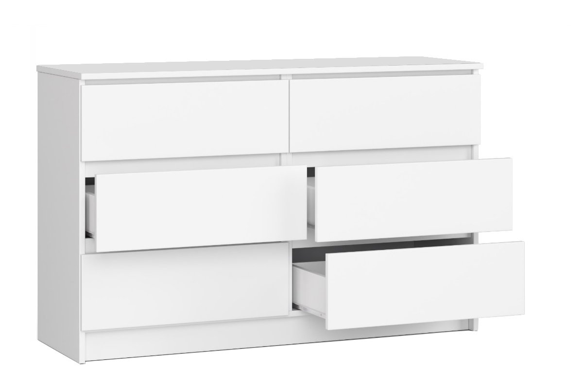  Мебель-Сервис Комод К-120 SZ6 CLP белый купить,NaN