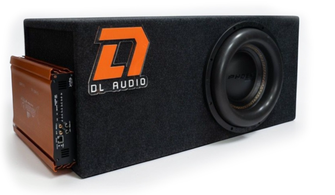 Сабвуфер DL Audio Phoenix Black Bass 12 с усилителем Barracuda 1.1400