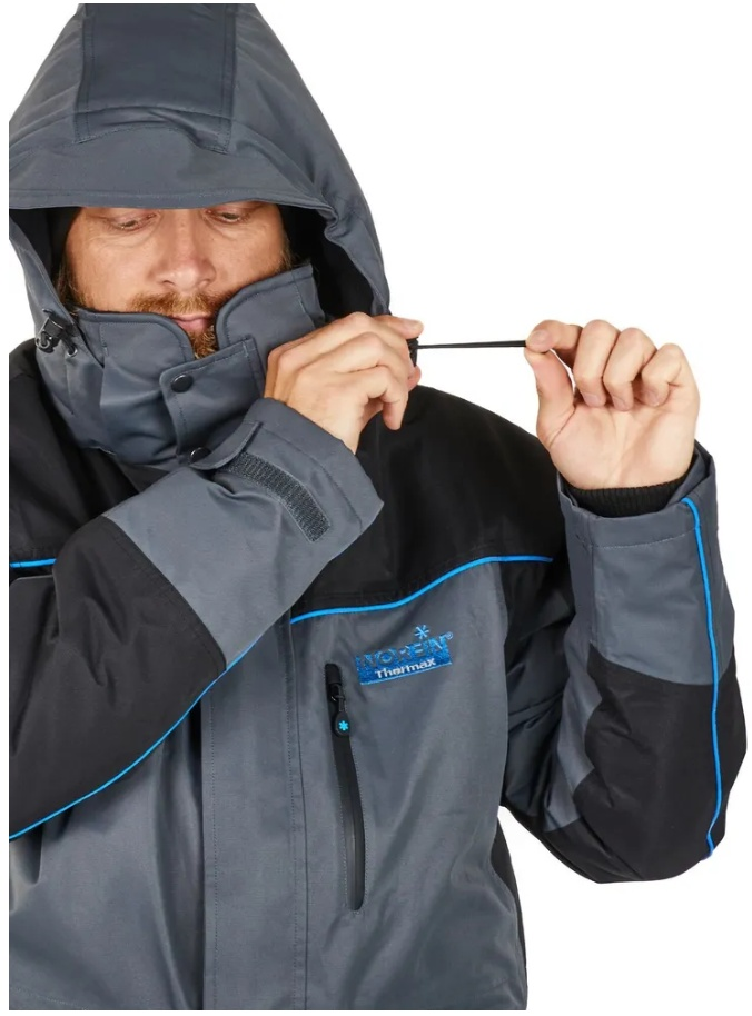 Костюм Norfin Thermax 01 черный/серый S купить,107000