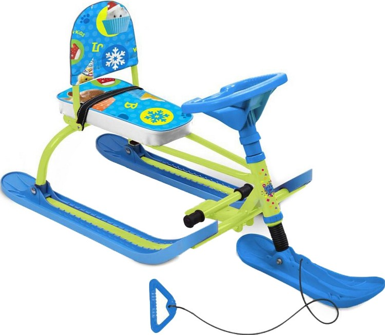 Снегокат Nika Twiny 1+ TW1+/ПЗ зеленый купить,NaN
