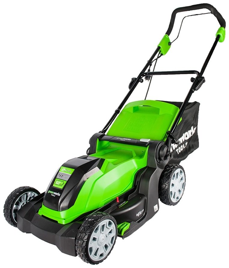 Газонокосилка колесная электрическая Greenworks GLM1241 2505207 купить,NaN