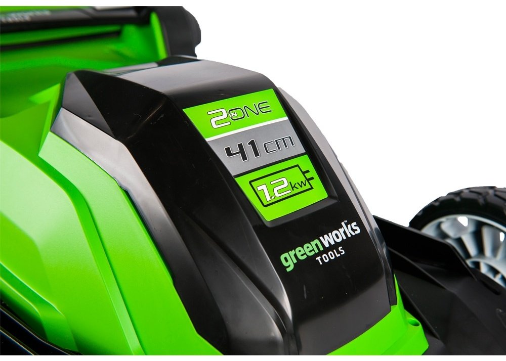 Газонокосилка колесная электрическая Greenworks GLM1241 2505207 купить,NaN