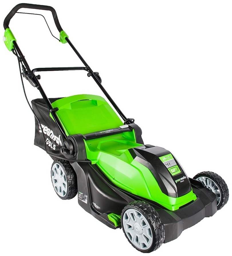 Газонокосилка колесная электрическая Greenworks GLM1241 2505207 купить,NaN