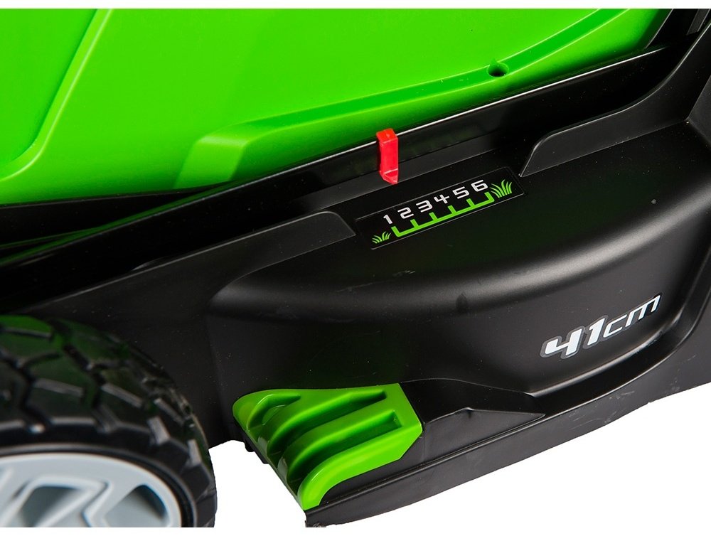 Газонокосилка колесная электрическая Greenworks GLM1241 2505207 купить,NaN