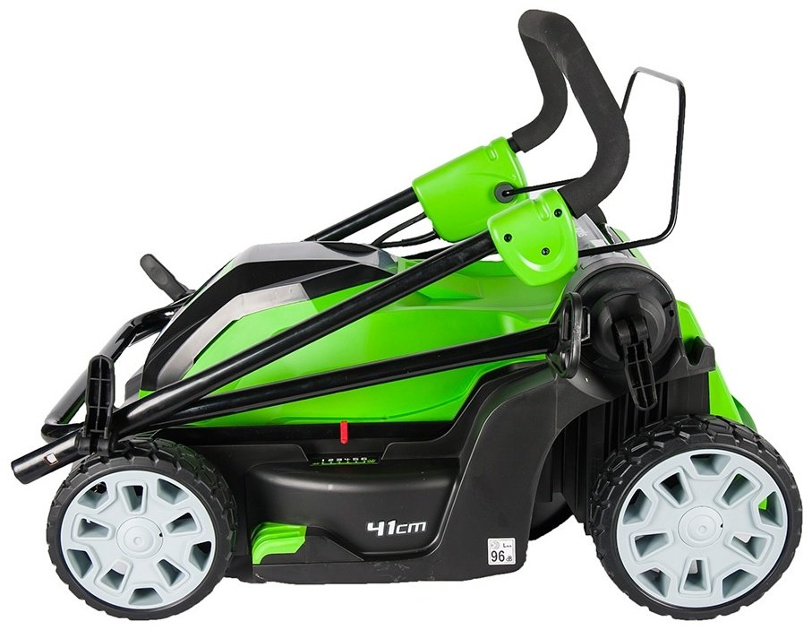 Газонокосилка колесная электрическая Greenworks GLM1241 2505207 купить,NaN