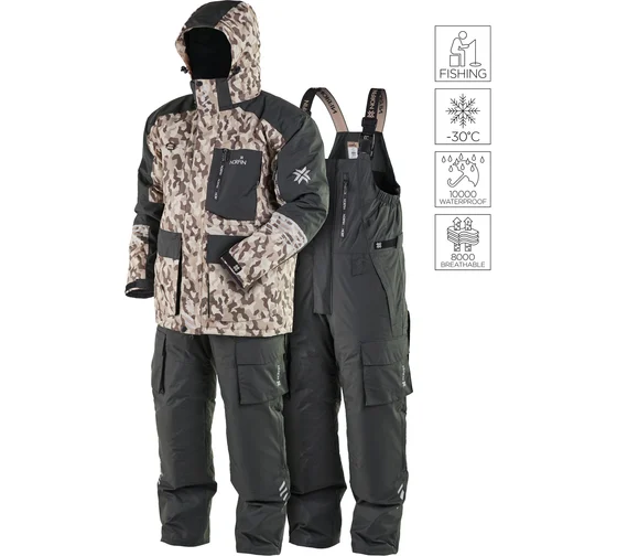 Костюм Norfin Tornado Pro Desert Le 03 бежевый/коричневый L