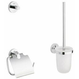 Набор Grohe City 3 в 1 40407001 ёршик, крючек, держатель для бумаги