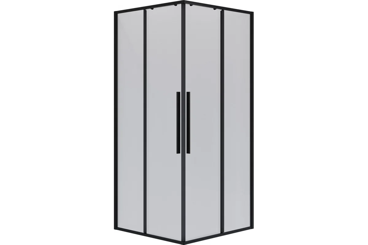 Душевое ограждение Niagara NG-6824-34BLACK 100х100х195см