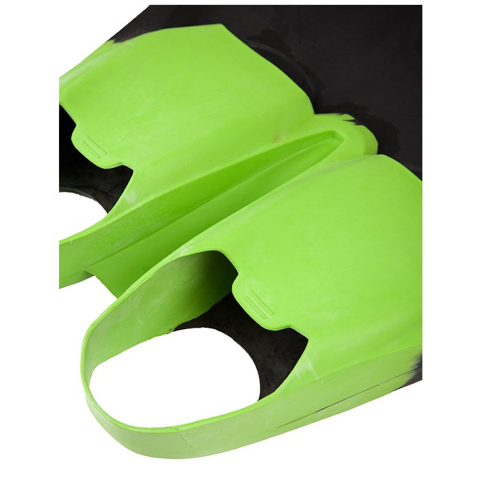 Моноласта Madwave Dolphin Monofin XL чёрно-зелёная